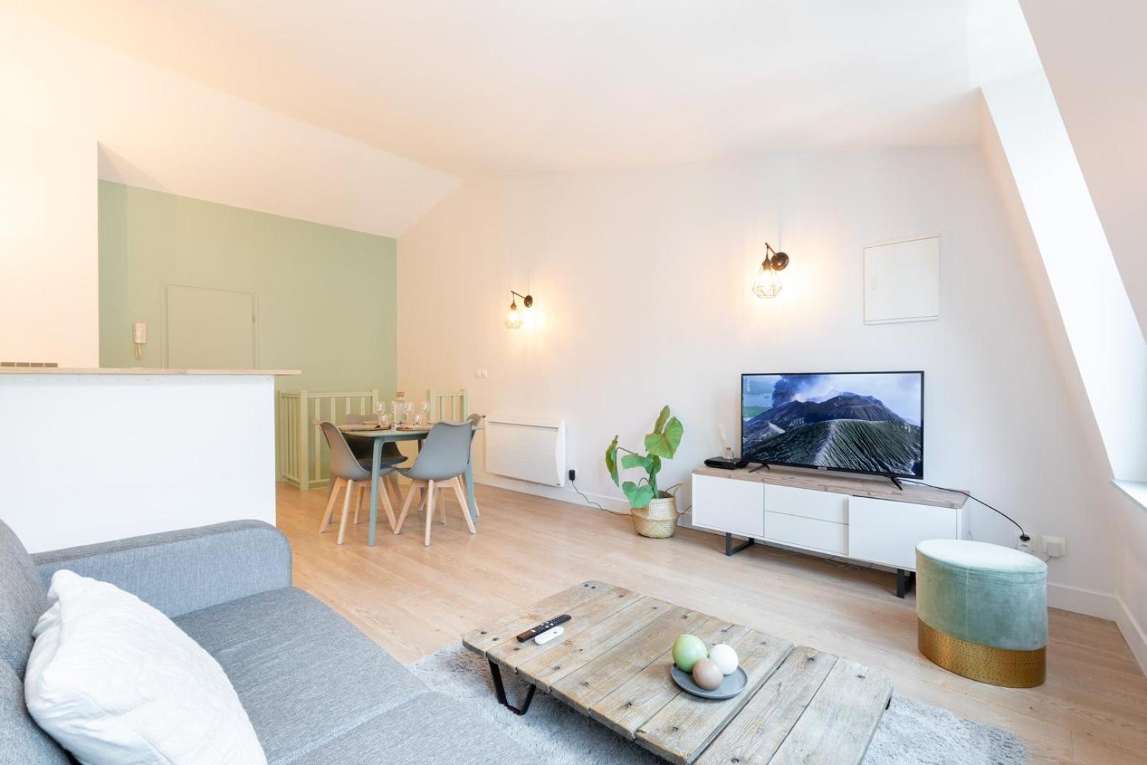 Vieux Lille Appartement Spacieux Et Equipe Esterno foto
